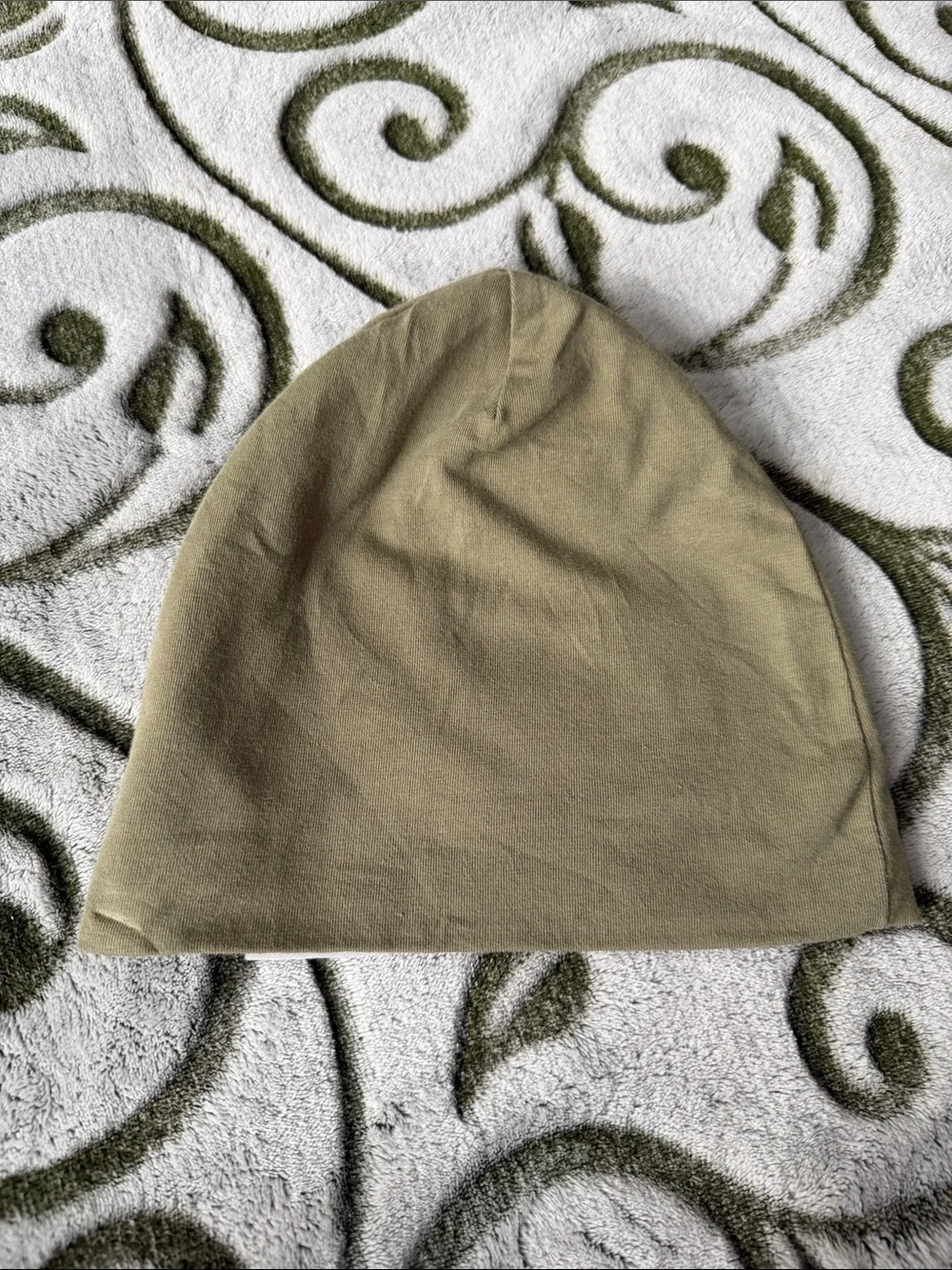 Kids Khaki Beige Beanie - Cotton Jersey H&M Size 2T/6